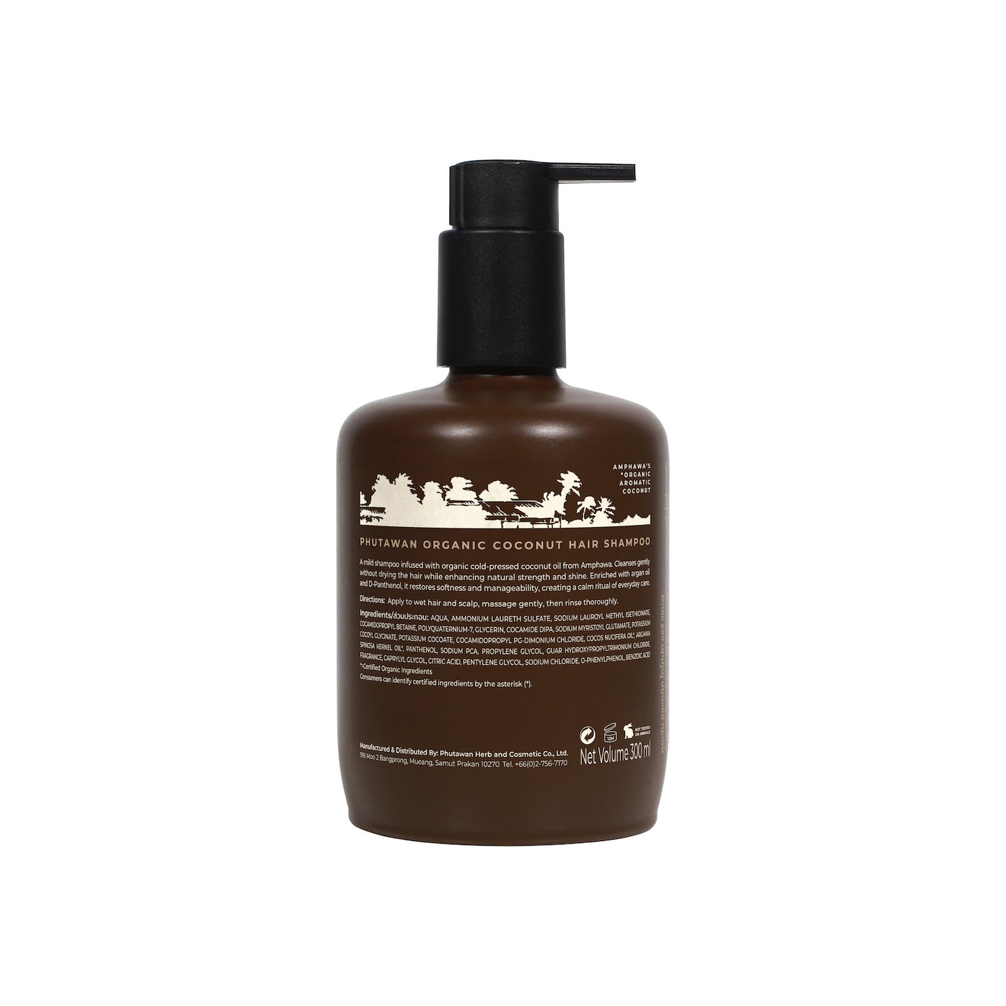 Phutawan Organic Coconut Hair Shampoo